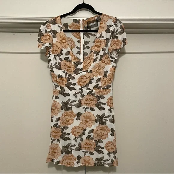 Reformation Jenna Dress in Rosette - Picture 5 of 8